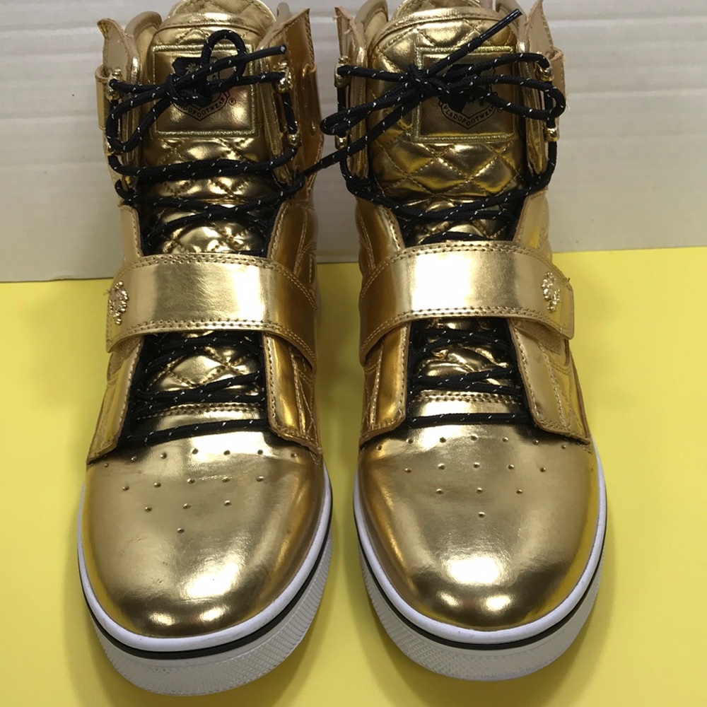 Vlado size 11 Women’s Gold High Tops